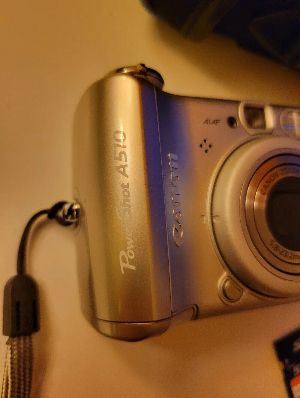 Vintage Canon PowerShot A510 Compact Point-and-Shoot Digital Camera - 3.2 MP